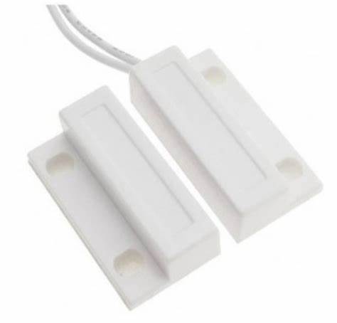 [MS-14ST] Contacto Magnetico Con Adhesivo Blanco Teclam