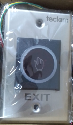 [K1-RL1] BOTON DE SALIDA SIN CONTACTO + CONTROL REMOTO - NO TOUCH - CONTROL DE ACCESO