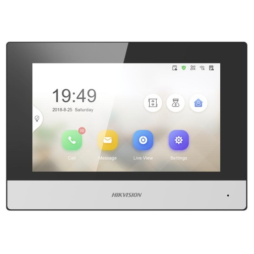 [DS-KH6320-WTE1] PANTALLA DE VIDEO PORTERO IP 2DA GENERACION HIKVISION 