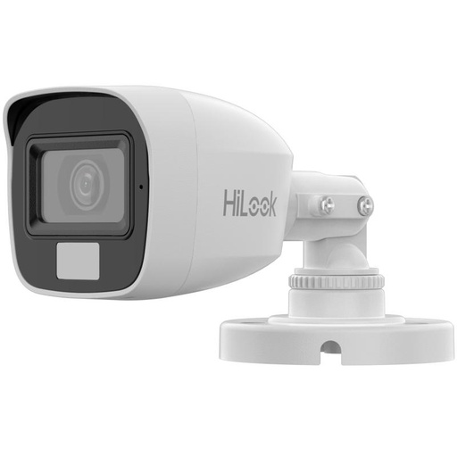 [THC-B127-LPS] MINI CAMARA TIPO TUBO FIJA CON AUDIO Y LUZ DUAL DE 2 MP 