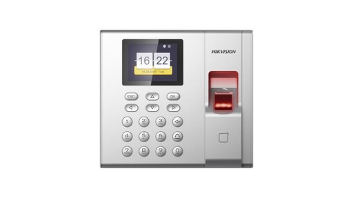 [DS-K1T8003EF] CONTROL DE ACCESO / ASISTENCIA HUELLA DIGITAL/TARJETA HIKVISION 