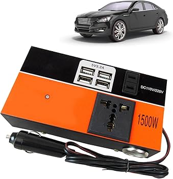 [BS-5209] INVERSOR MULTIFUNCIONAL  A 12V 21V A 220V CARGADOR DE CONVERTIDOR DE TENSIÓN PARA CAMIONES 