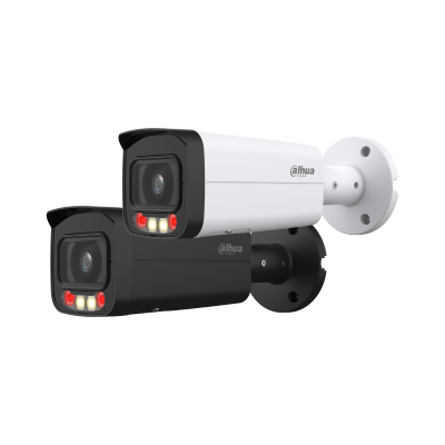 [DH-IPC HFW2849T-AS-IL] CAM DAHUA TUBO SDL WIZSENSE MET 8MP 3.6MM LED 60M MIC  IP67 WDR SMD IVS MICROSD