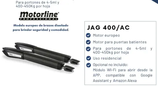 MOTORLINE JAG 400-AC-110V  