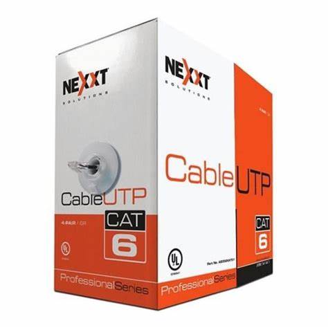 [NEXT-UTPCAT6EXT] CABLE UPT CAT6 BOBINA DE 305 MTS PARA EXTERIOR MARCA NEXXT