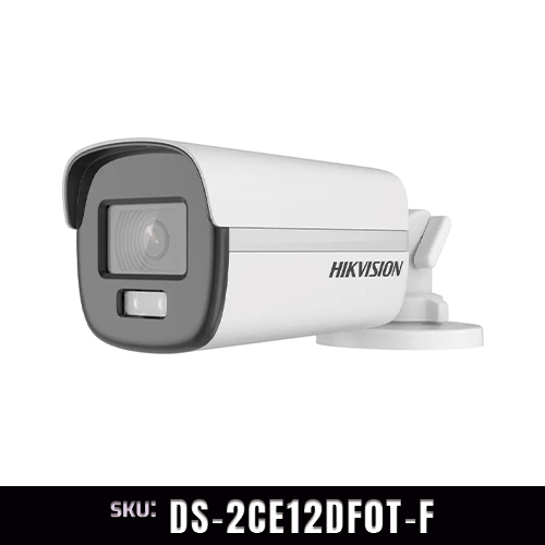 [DS-2CE10DF0T-FS] CAMARA TUBO PARA EXTERIOR 4 EN 1 1080 IR 10-20 COLOR VU CON AUDIO