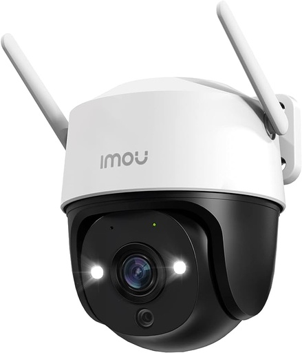 [IPC-S42FN] CAMARA CRUSIER IP   WIFI FULLCOLOR , 4MP, SIRENA Y LUZ BLANCA , FULLCOLOR ,DETECCIÓN DE HUMANOS ,MICRO SD HASTA 256GB
